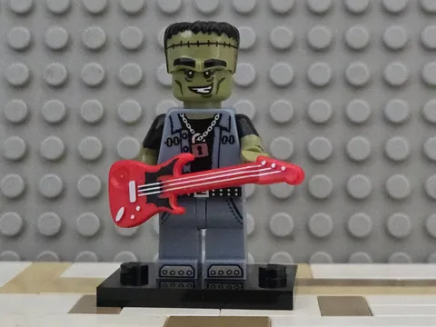 LEGO Frankenstein Monster Rocker Minifigure - 71010 Collectible Series 14 CMF