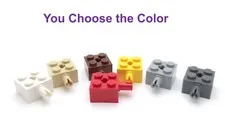 Lego 2x2 Brick with Pin and Axle Hole You Choose the Color