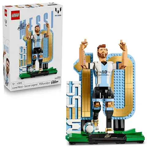Lego Lionel Messi Edition Set - Argentina Legend, 958 Pieces, -#43015 - New