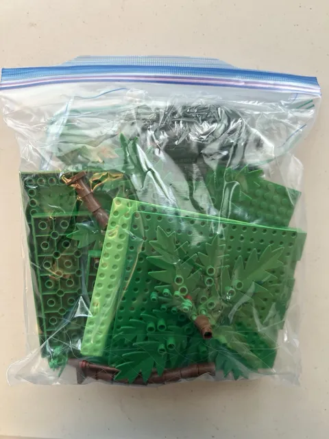 Lego Green Pieces 1lb Bulk Lot