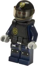 LEGO [No Color/Any Color] Robo SWAT - Helmet, Body Armor Vest tlm060 Used Genuin