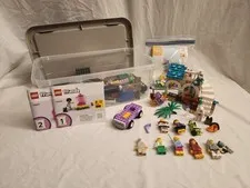 Lot Lego Minifigures and legos - Partial Sets and instructions