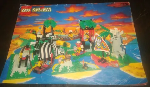 ⭐Lego Pirates🦜6278 Enchanted🌴Island Instructions 1994⭐