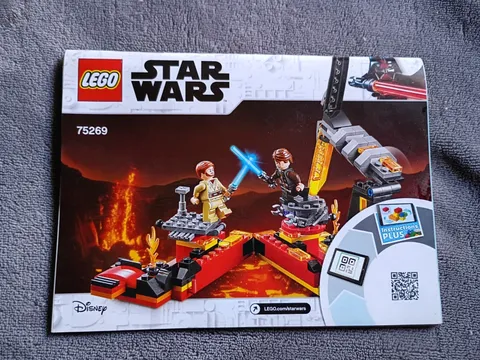 LEGO Star Wars: Revenge of The Sith Duel on Mustafar 75269 INSTRUCTION BOOKLET!