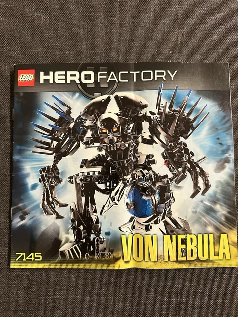 LEGO HERO Factory: Von Nebula (7145) INSTRUCTION MANUAL ONLY
