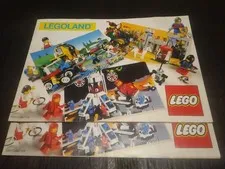 ⭐(1×)Legoland English 1987 Small Catalog⭐
