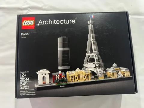 LEGO Architecture 21044 Paris Skyline Eiffel Tower Louvre NEW FACTORY SEALED Set