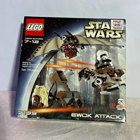 LEGO Star Wars Ewok Attack 7139 119pc Ages 7-12 Box Paploo Wicket