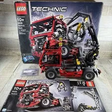 Lego Technic: Model: Traffic: Truck 8436 Assembled 99% Complete W/Box/Manual