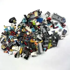 Lego Random Parts Lot + Despicable Me Minion Lego Figurine