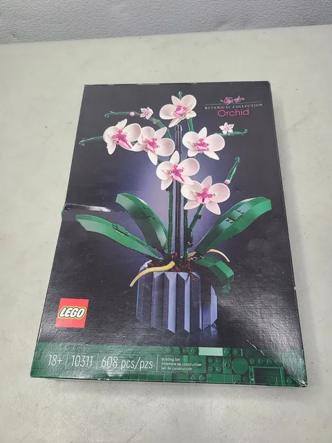 LEGO Botanicals Orchid Artificial Indoor Flowers Building Set 10311 NEW Box Tear