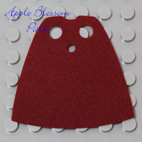 NEW Genuine Lego Minifig DARK RED CAPE - Star Wars/Castle Troll Cape Neck Gear