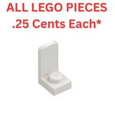 LEGO Bracket 1x1 with 1x2 Plate Up White 73825 - Genuine LEGO Parts