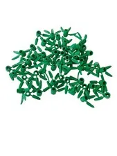 Lego Bamboo Green Plant Bricks Round 1 x 1, Set Of 50