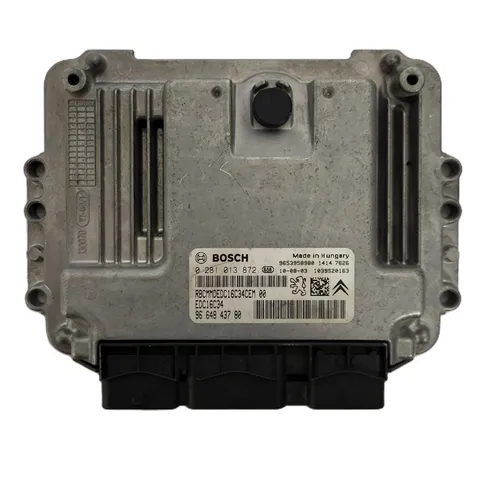 Peugeot Citroen ECU / 0281013872 / 9664843780 / EDC16C34 / 9653958980...