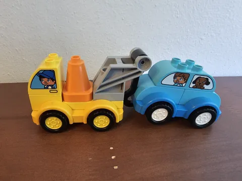 Retired 2019 LEGO Duplo 10883 -My First Tow Truck-Complete without Box & Manual
