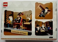 LEGO 40902 Tribute to Leonardo da Vinci GWP Limited Edition Sealed Exclusive