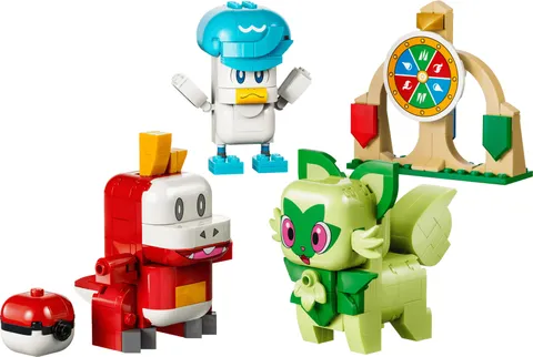 LEGO Pokémon Sprigatito, Fuecoco and Quaxly Battle PRESALE