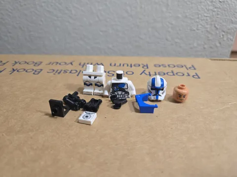 *NEW* Star Wars Lego 501st Heavy Clone Trooper Minifigure sw1247 #75345