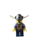 LEGO Vikings 851861 Viking Blue Chess Bishop Minifigure Minifig vik033 Used