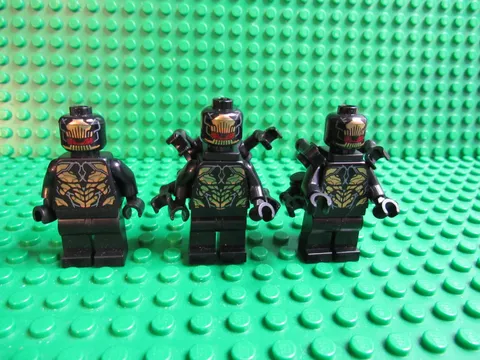 Lot of LEGO Black Outrider Minifigures Marvel MCU Infinity War 76125 AT65