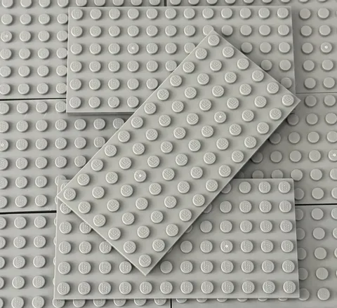 100% Authentic Lego Basic Plate 6x12 Building Blocks Qty 6 No 3028