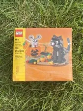 LEGO Halloween Cat And Mouse Set #40570 RARE, BRAND NEW, FACTORY SEALED.   [Crh]