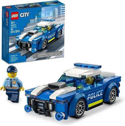 LEGO City Police Car Ages 5+ Model 60312 NEW 94 Pieces