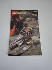 Vintage Lego System Rock Raiders 4940 - Instruction Manual   1999
