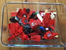 Lego Bulk Used Lots - Cars. 300gms. Genuine Lego.