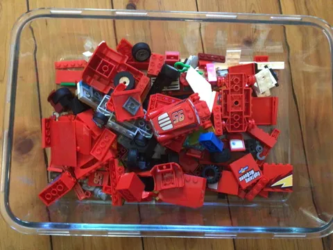 Lego Bulk Used Lots - Cars. 300gms. Genuine Lego.