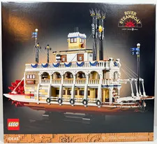 LEGO 21356 Ideas River Steamboat New Sealed Fast Shipping NISB