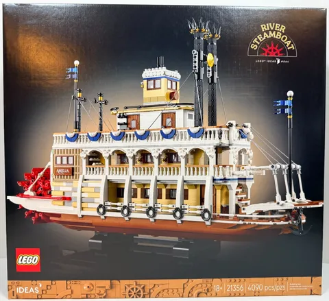 LEGO 21356 Ideas River Steamboat New Sealed Fast Shipping NISB