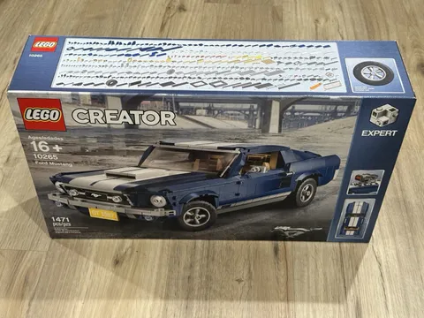 New LEGO Creator Expert Ford Mustang 10265 Building Set - Exclusive 1471 PCs