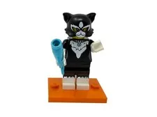Lego Black Cat Costume Girl Minifigure Collectible Series 18 Fish Mini Figure
