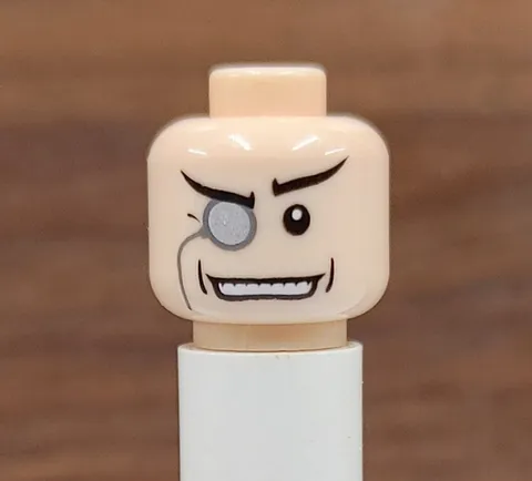 Lego 2006 GENUINE Batman EXCELLENT Penguin Monocle Grin Head 3626pb0028 bat010 
