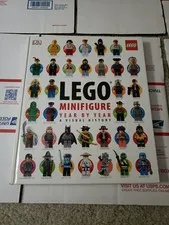 LEGO Minifigure Year By Year A Visual History Hardcover Book Published by DK VGC
