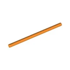 LEGO 10x Orange Vif 56mm Externe Câble Tube Od =3 .2mm Id = 2.0mm 6311175 60166