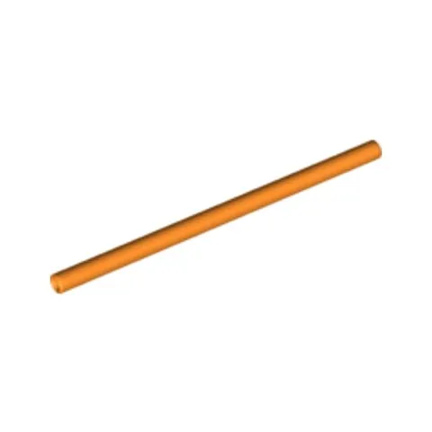 LEGO 10x Orange Vif 56mm Externe Câble Tube Od =3 .2mm Id = 2.0mm 6311175 60166