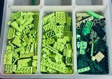 Lego Green Lot Lime Earth Tiles Bricks Plates