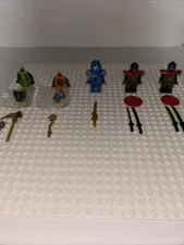 5 NEW LEGO Ninjago Minifigures Never Played With Or Displayed.