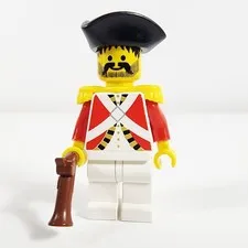 Lego Imperial Guard Minifigure Officer Pirates Redcoats 6277 6271 pi065
