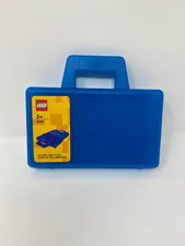 LEGO Sorting Box to Go Travel Case Organizing Dividers Blue