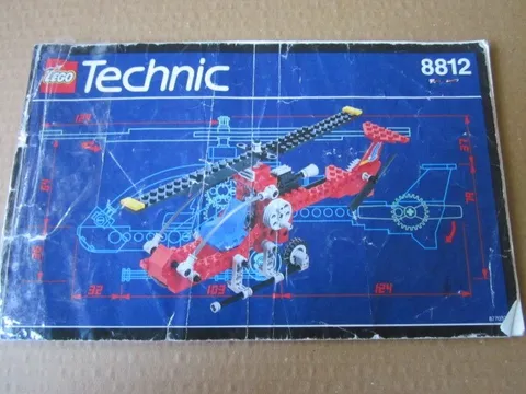 Lego Technic Building Instructions Instruction 8812
