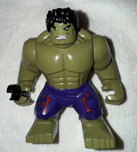 Hulk Giant Olive Green Incredible Super Hero LEGO 3” Toy