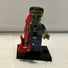 Monster Rocker (Frankenstein w/ guitar, CMF Series 14 Monsters, 71010) Lego Mini