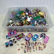 LEGO FRIENDS Partial Sets Accessories Cars Figures Parts Block Bulk Lot 10Lbs