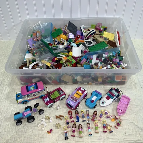 LEGO FRIENDS Partial Sets Accessories Cars Figures Parts Block Bulk Lot 10Lbs