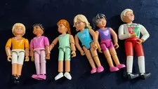 6 Ct 1990’s Belville Lego Figures