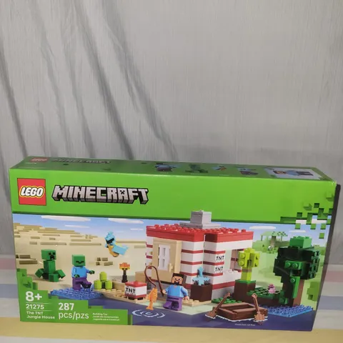 LEGO Minecraft The TNT Jungle House Building Set 21275